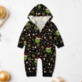 thumbnail image 4 of Pijamas Navideñas Camisón navideño con capucha, mono de una pieza, trajes para el hogar Kuymtek Negro*T 3 M*Bebé Única para Unisex, 4 of 7
