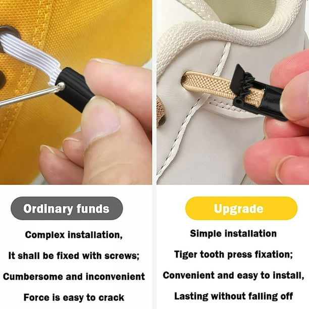 Magnetic shoelace shop buckle