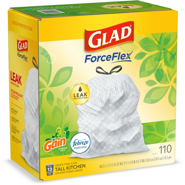 Glad ForceFlex scented trash bags aren't just about tackling trash