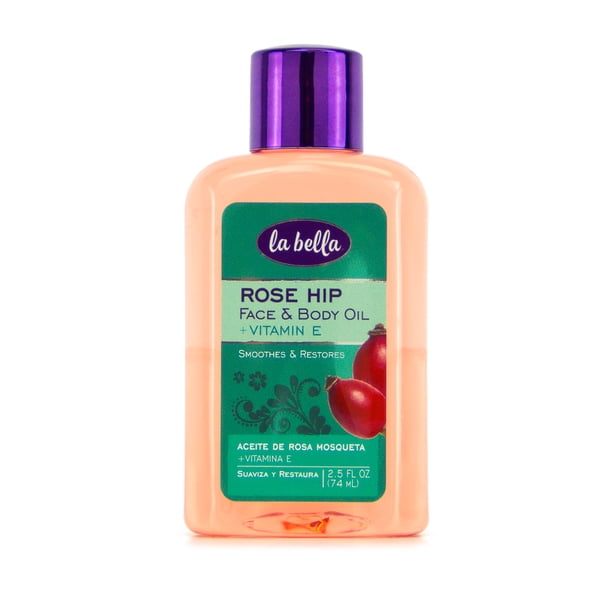 La Bella Rose Hip Oil With Vitamin E Moisturizing 2 5 Fl Oz Walmart Com Walmart Com