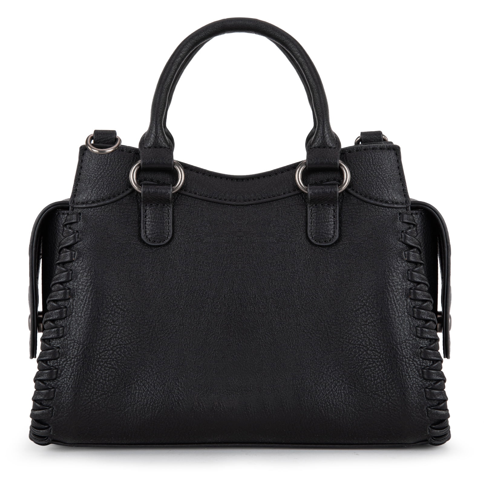 Wrangler Purses for Women Carry All Handbags Small Crossbody Purses with Zipper, Black