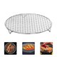 thumbnail image 2 of Non-stick BBQ Grilling Mat Practical Round Barbecue Net Barbecue Supply, 2 of 3