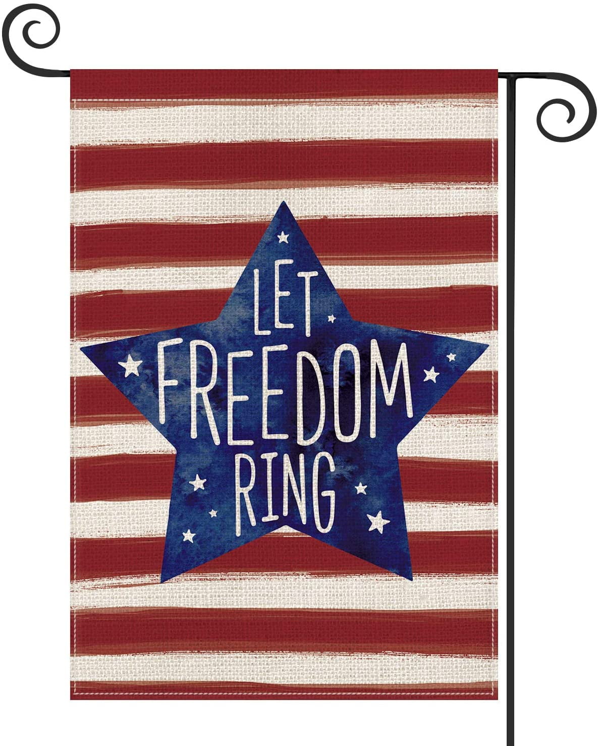 Free Ship! NEW 12.5"x18" USA/4th of July Patriotic CAMPER/PICNIC Garden Flag