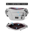 thumbnail image 6 of Deago Crossbody Bags for Women Waterproof Nylon Casual Lightweight Shoulder Messenger Bag Roomy Multi Pocket Travel Purse Handbags (Gray), 6 of 9