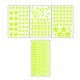 thumbnail image 3 of Pegatinas de pared Papel de pared de estrella de avión luminoso PVC Calcomanías de techo educativas para dormitorio Jumpingount HA003289-00, 3 of 6