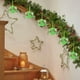thumbnail image 5 of Oioii Christmas Bows Christmas Tree Decoration Wreaths Velvet Bow Tree Topper with Fluffy Ornaments for Xmas Party, 5 of 9