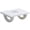 White, variant on Foot Rest, Footrest Under Desk Foot Stool with Roller Massager for Pressure Relief, Foot Rest Under Desk