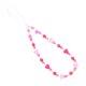 thumbnail image 1 of Cordón de cuentas para teléfono, correa para teléfono, accesorio para , muñequera decorativa con cuentas, multiusos, regalo ideal, Rojo, 1 of 9