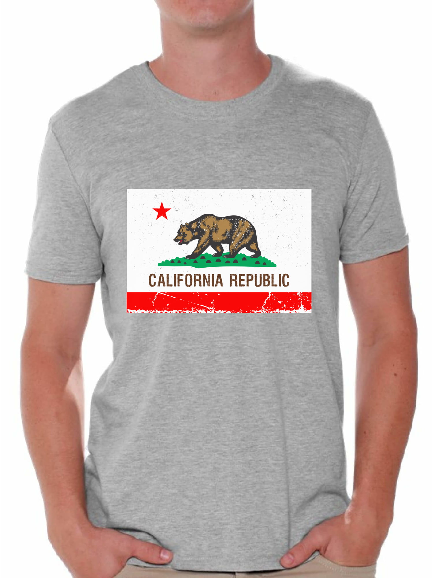 California Grunge Style Flag Kids Hoodie Californian State Bear Sacramento 