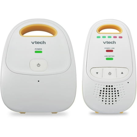 VTech Upgraded Audio Baby Monitor with Rechargeable Battery, Long Range, and Crystal-Clear Sound