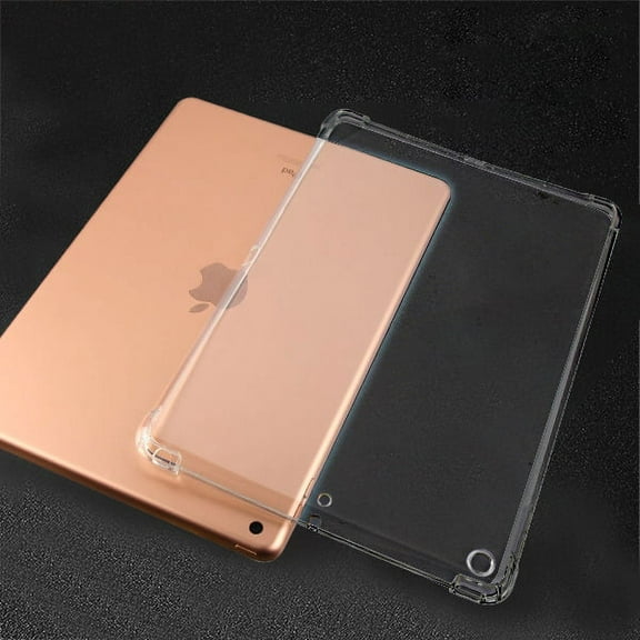 Apple iPad 10.2 (2019) Phone Case Slim Thin Hybrid Premium Flexible Candy Silicone Rubber Bumper Gel Soft Protective Cover HD CLEAR Transparent Cover Case for Apple iPad 10.2 [A2197, A2200, A2198]