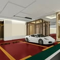 thumbnail image 3 of Sourcemax Black Garage Floor Mat, 5' x 17', Non-Slip, 3 of 7