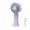 Purple, variant on VtModv Up to 65% Off Handheld Turbo Fan USB Rechargeable Silent Student Dormitory Office Portable Wind Turbine Fan