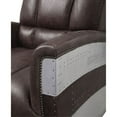 thumbnail image 4 of Ergode Accent Chair Retro Brown Top Grain Leather & Aluminum, 4 of 4