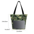 thumbnail image 3 of Bingfone Camouflage Shark Women Shoulder Tote Bags Casual Bag Ladies Shopping Handbag, 3 of 7