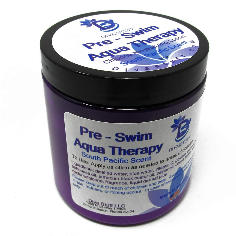 PreSwim Aqua Therapy Chlorine Neutralizing Body Lotion,Protects Skin