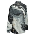 thumbnail image 5 of Marble Texture Long Sleeve Blouse Woman Streetwear Casual Shirts Summer Oversize Woman Streetwear Clothing Birthday Present, 5 of 7