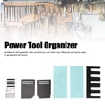 thumbnail image 4 of Soporte de almacenamiento para taladro eléctrico soporte para taladro organizador de herramientas eléctricas para montaje en pared estante de almacenamiento para taladro, 4 of 7