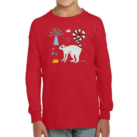 

Doodle Style Lemur Long Sleeve Toddler -Image by Shutterstock 3 Toddler