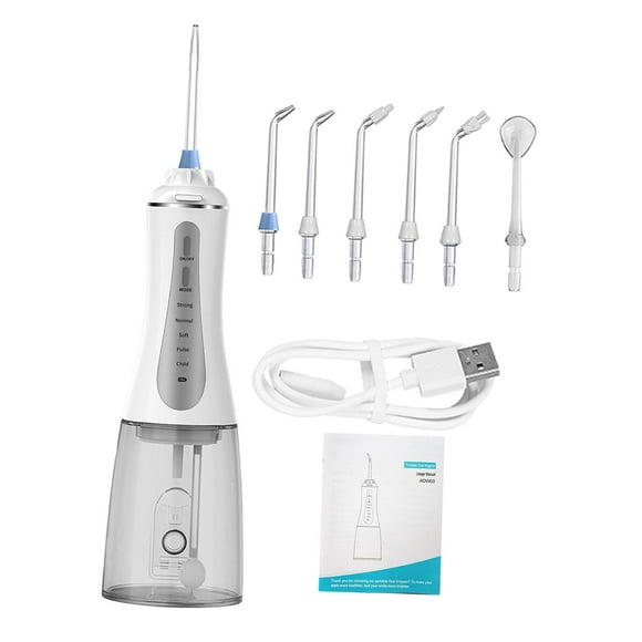 Irrigador oral eléctrico Perfecl Estilo A Potente 350 ml 5 Modos