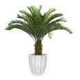 thumbnail image 1 of Vintage Home Artificial Real Touch 5.67 Feet Palm Tree With Fiberstone Planter, 1 of 1