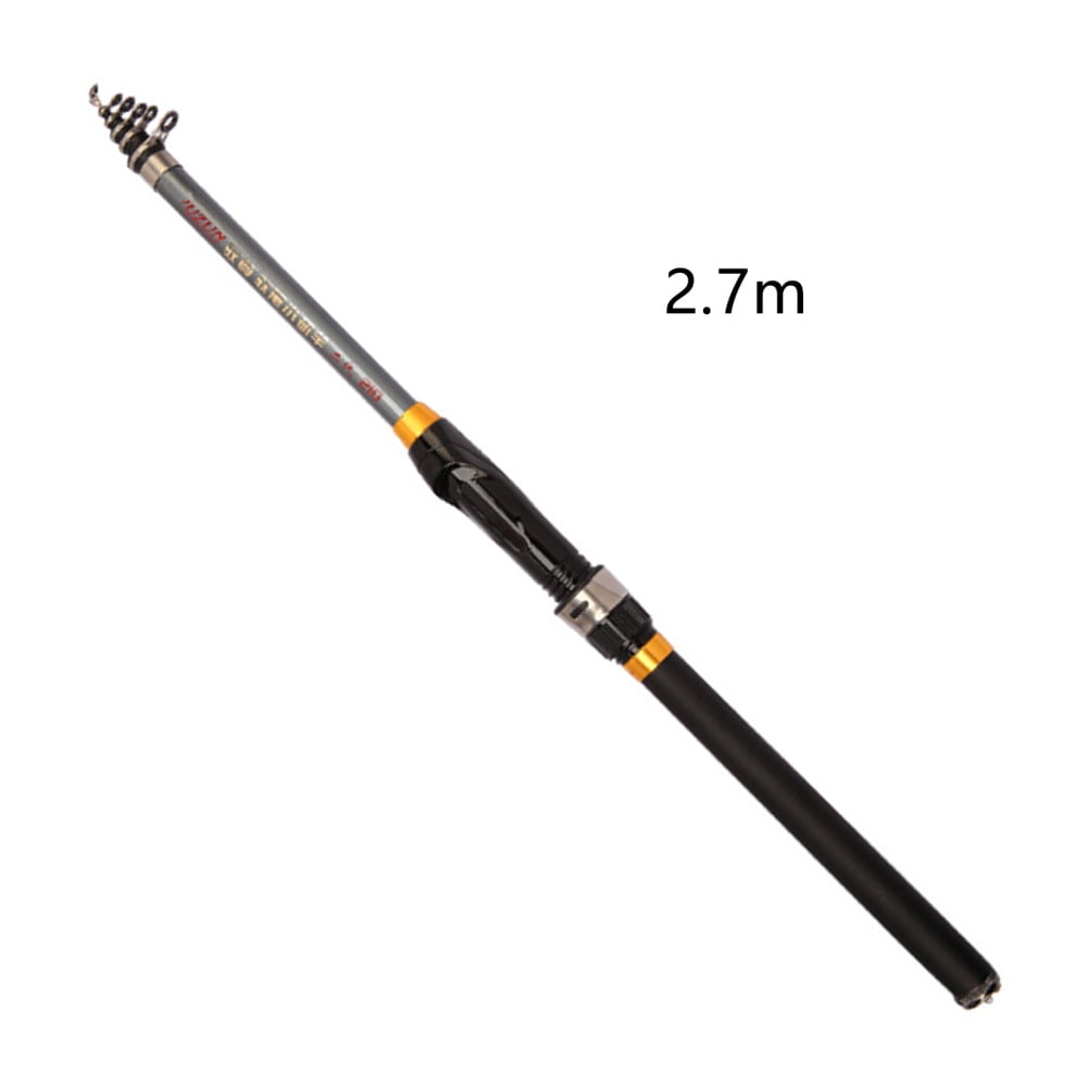 Telescopic Short Fishing Rod with Insertion Design for Freshwater