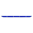 thumbnail image 1 of 5pcs/set Car Warning Stciker Reflective Reflective Trunk Stripe Trunk Stripe Self Adhesive Universal Car Rear Reflector, Blue, 1 of 8