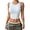 White, variant on Women's Short Sleeve Summer Fashion Round Neck Basic Slim Fit Sleeveless Camisole Top Shirt with Strings XXL