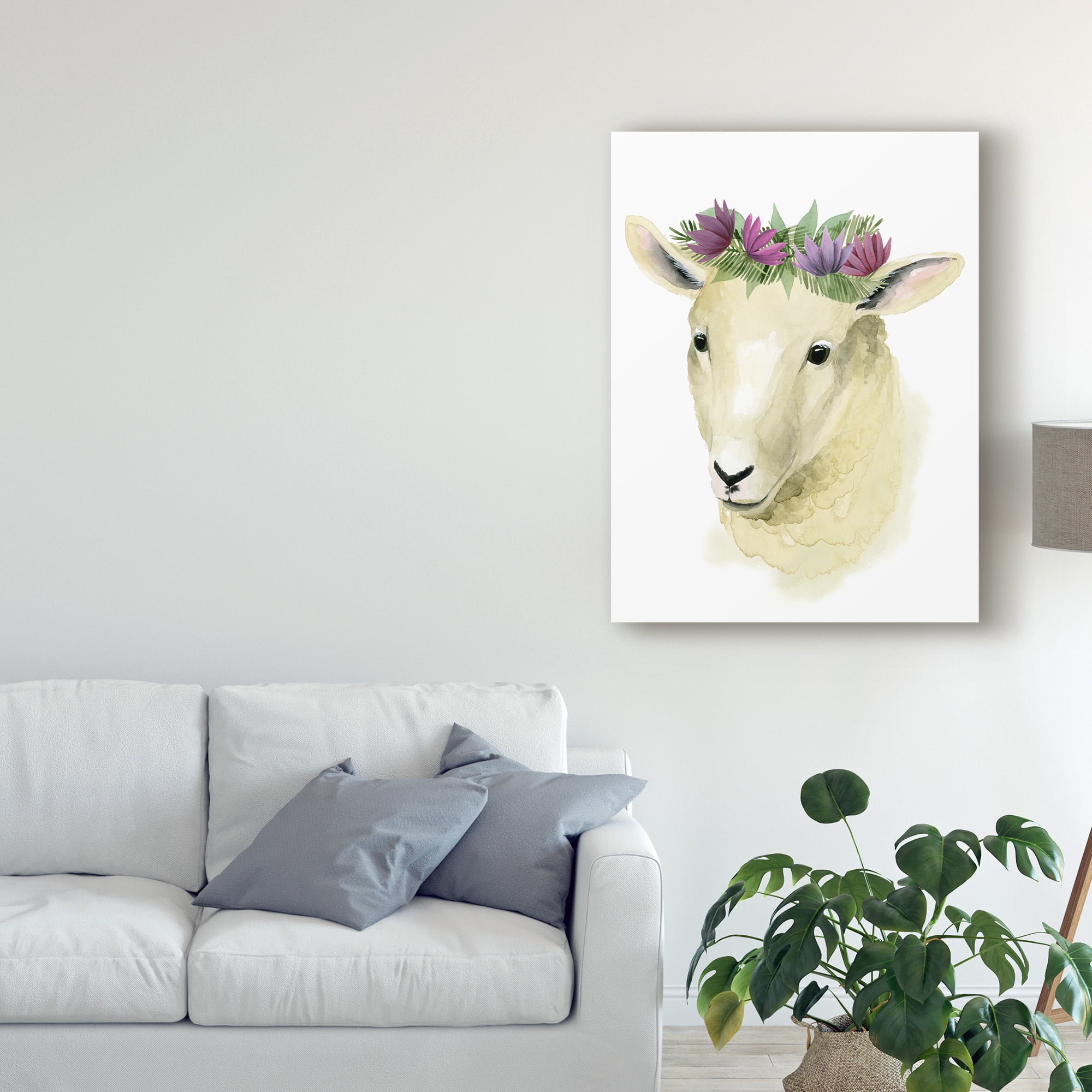 Trademark Fine Art 'Precious Barnyard IV' Canvas Art by Grace Popp
