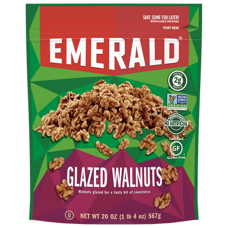 Pecan Nut Cake - (2 Pack) Emerald Nuts Glazed Walnuts, 6.5 Oz