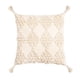 thumbnail image 2 of boho tiro fundas de almohada de 2 de Cojín Boho con Borlas Y Macramé Cuadradas de 45 Cm., 2 of 9