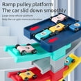 thumbnail image 4 of Danhjin Cars Toys, Track Car Ramp Toys for Kids Motor Skills Development, Vehicle Playsets with 10 Mini Cars and Garage for Pretend Play, 4 of 9