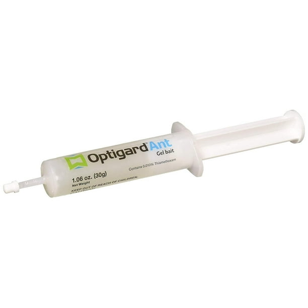 Trtd11568 Optigard Ant Bait Gel Box 4 Tubes W Plunger 30g Each Tube Target Pests For Indoor And Outdoor Control Of Structure Invading Ants By Syngenta Walmart Com Walmart Com