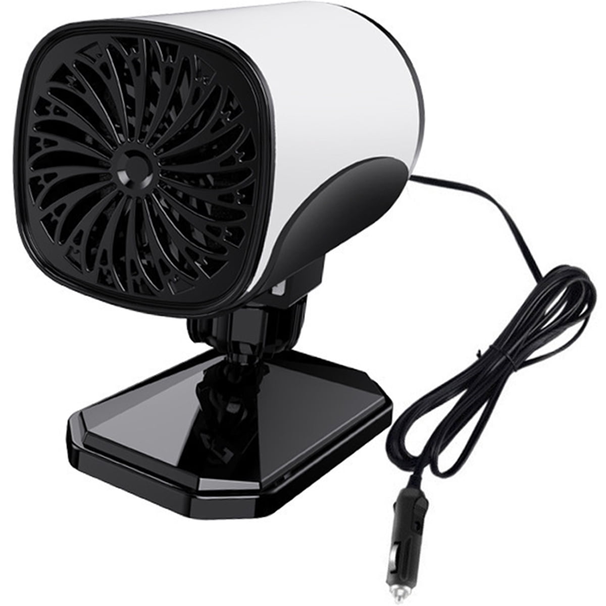 Protoiya Car Heater Electric Car Fan Heater 150W Reusable Car Heating Fan 12V Portable Mini