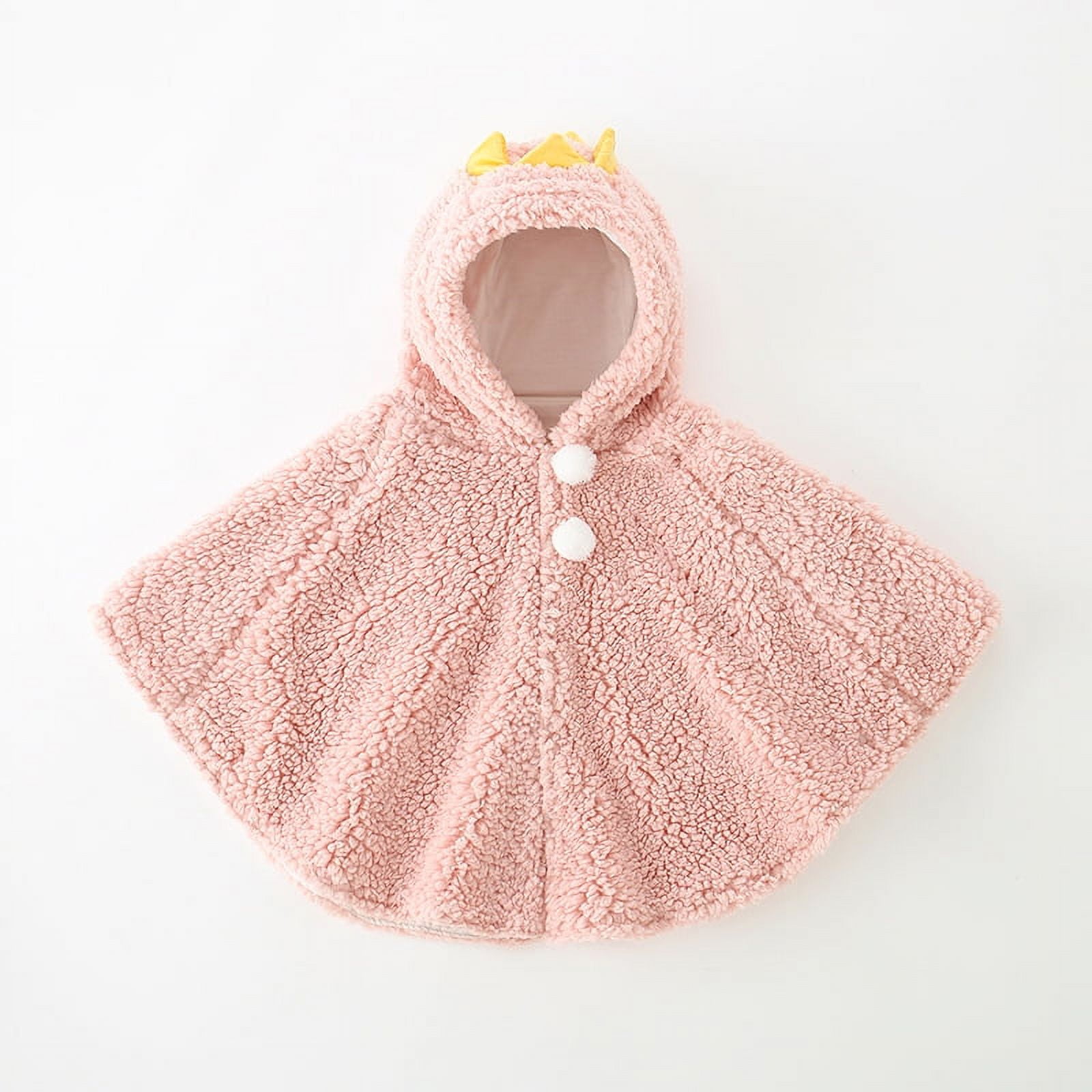 Children's Cloak Wearable Blanket Baby Cloak Spring and Autumn Coat Cute Baby Out Windproof Girl's Cloak
