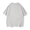 thumbnail image 4 of Mens Shirts Solid Color Short Sleeve Crew Neck Casual Slim Fit Layered Comfortable Summer Tee Home Party Grey Men T Shirts, 4 of 4