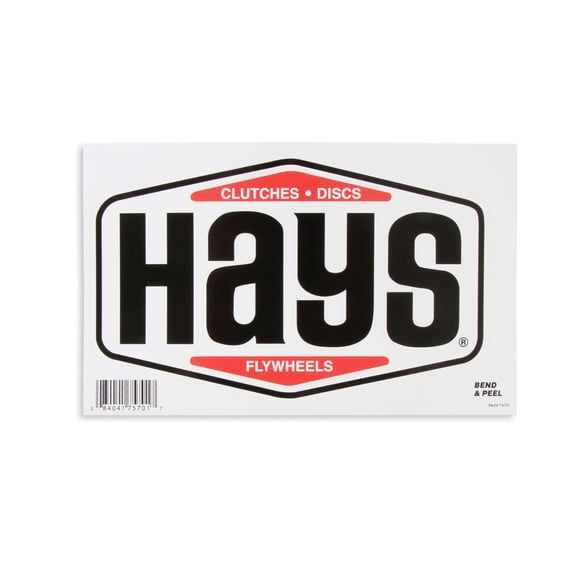 Hays 75-701 Exterior Decal