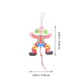 thumbnail image 2 of 2Pcs Clown Marionette Puppet String Wood Clown String Marionette Puppet Show Toy Interactive Clown Toy, 2 of 4