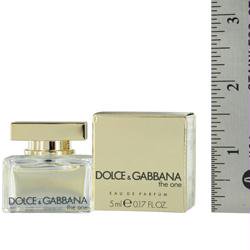 Dolce & Gabbana D&G The One For Women Perfume 0.17 oz / 5 ml Mini EDP Splash