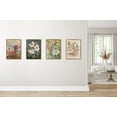 thumbnail image 7 of Kate and Laurel Sylvie Day 22 Framed Canvas Wall Art by Annie Quigley, 18x24 Gold, Soft Botanical Flower Bouquet Art for Wall Home Decor, 7 of 7