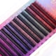 thumbnail image 3 of Una caja de 5 extensiones de pestañas postizas de colores mezclados. (8 mm), 3 of 5