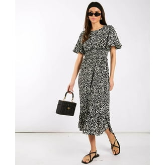Taylor Women's Velvet Flutter-Sleeve Midi Dress Green Size 2 - Walmart.com