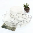 thumbnail image 2 of Cheers.US Kentcky Derby Hats for Women Organza Church Floppy Hat Tea Party Fascinators, 2 of 3
