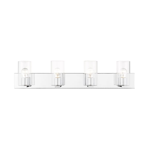 Livex Lighting - Zurich - 4 Light Bath Vanity in Contemporary Style - 35.5