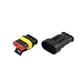 thumbnail image 4 of Conector eléctrico automotriz impermeable de 3 pines, terminal de 5 juegos, 4 of 5
