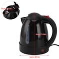 thumbnail image 3 of Hot Water Boiler, 150W Stainless Steel Liner Auto Shut Off Car Kettle 1L  for Travel, 3 of 7