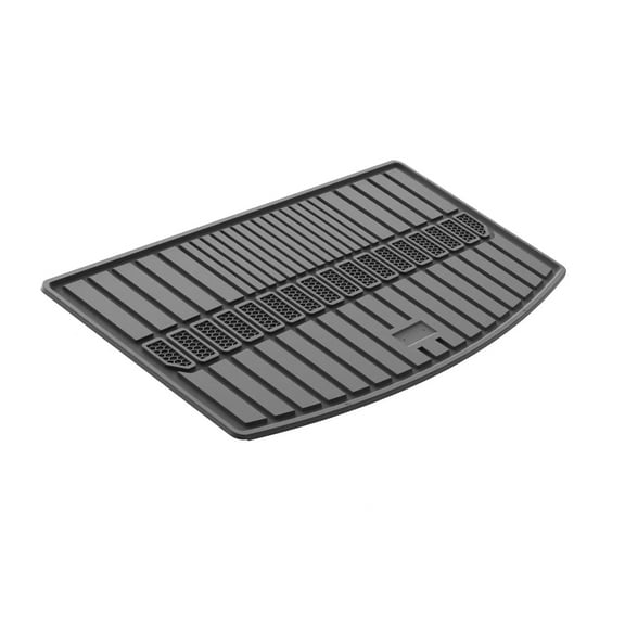 3W Trunk Mat for Jeep Grand Cherokee L 2021-2023 6 Seat Only TPE All Weather Custom Fit Cargo Liner for Jeep Grand Cherokee L Rear Black