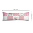 thumbnail image 6 of Tropical Flower Body Pillow Cover 20x54 - Floral Hummingbird Illustration Long Pillow Case with Zipper - Soft Breathable Maternity Pillowcase - Full Body Pillow Protector - Bed Pillow Cover, 6 of 7