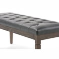 thumbnail image 3 of WyndenHall Hopewell Tufted Ottoman Bench, 3 of 5