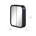 thumbnail image 3 of Beautiful Mirrored Medicine Cabinet, Rich Black, 3 of 13